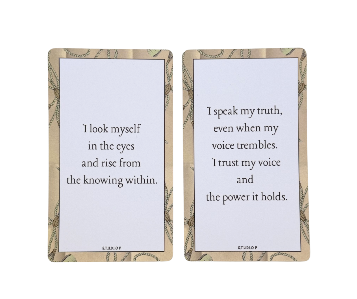 The Deck of Presence - Reminders for Quiet Confidence and Inner Authority